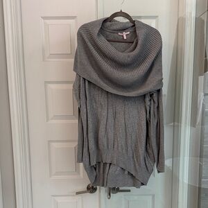 Victoria's Secret Gray Cowl Neck Sweater